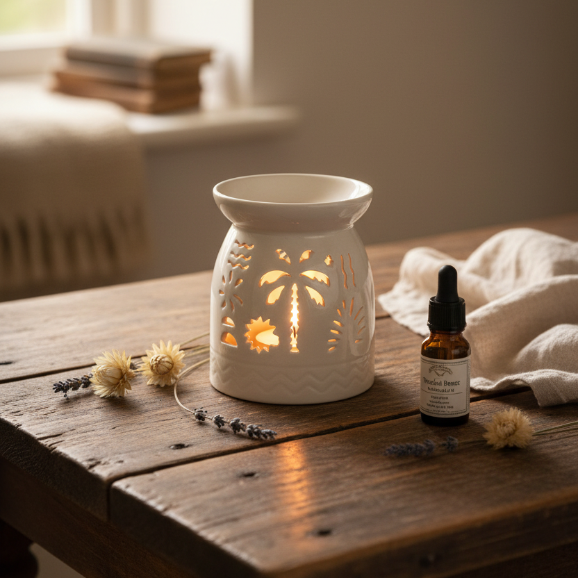 White Beach Oil Burner