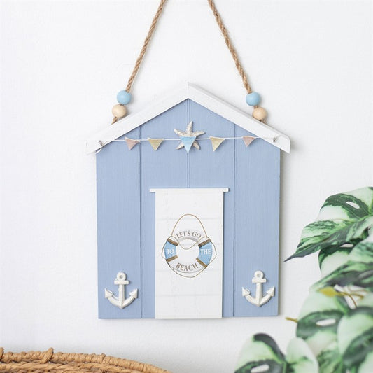 Blue Life Ring Beach Hut Hanging Decoration – Bring the Seaside Home
