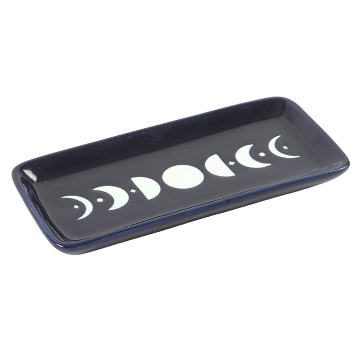 Blue Moon Phase Trinket Dish