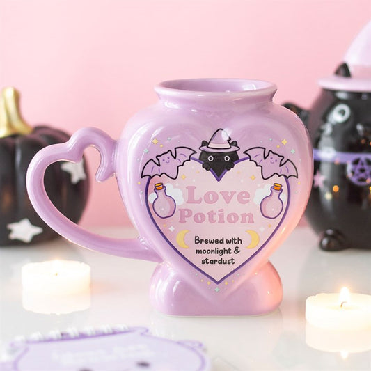Pastel Love Potion Shaped Mug | Witchy Valentine's & Magical Gift