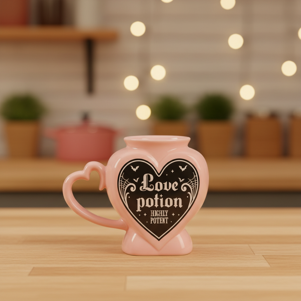 Love Potion Shaped Mug