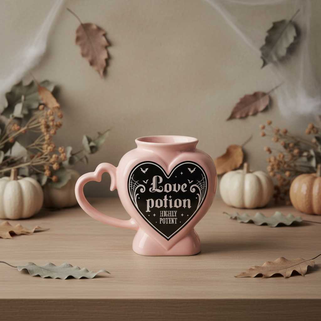 Love Potion Shaped Mug