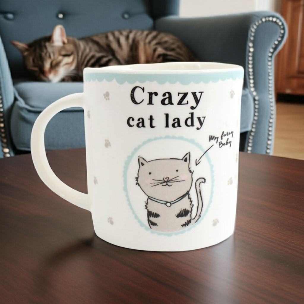 Crazy Cat Lady Boxed Mug
