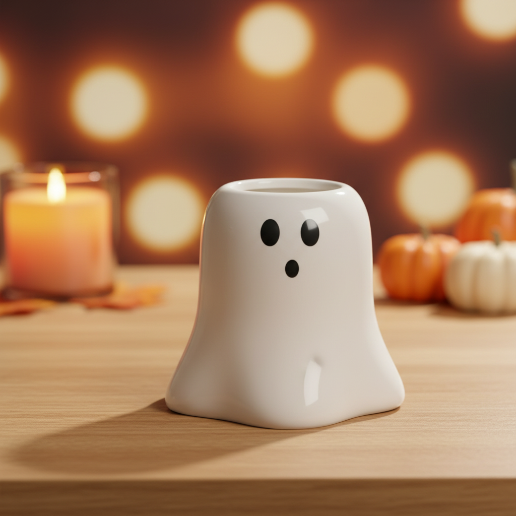 Hey Boo Ghost Oil Burner and Wax Warmer