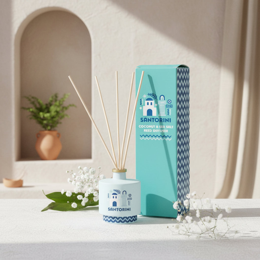 Santorini Coconut & Sea Salt Reed Diffuser