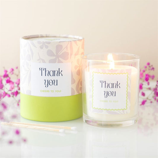 Thank You Spicy Margarita Scented Candle | Teacher Gift | Fun Thank You Gift for Her