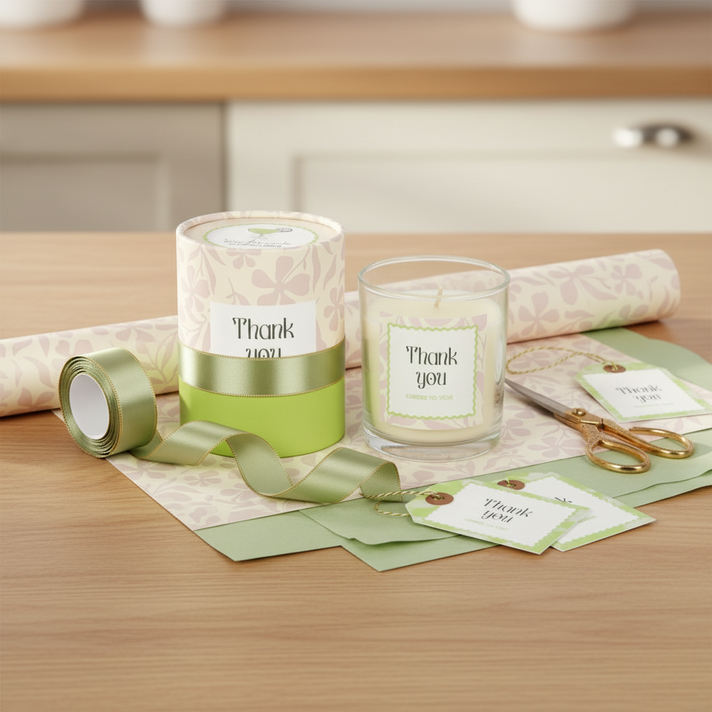 Thank You Spicy Margarita Scented Candle | Teacher Gift | Fun Thank You Gift for Her