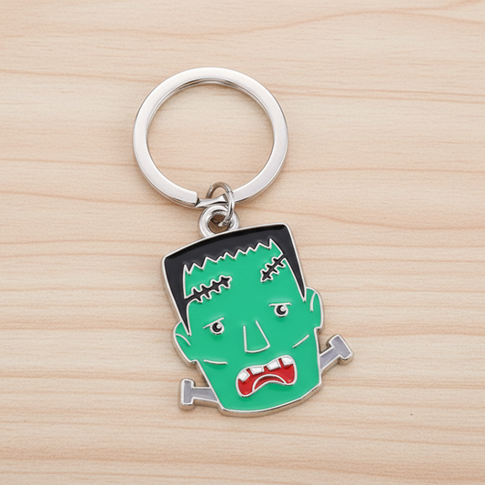 Monster Frank Enamel Keyring