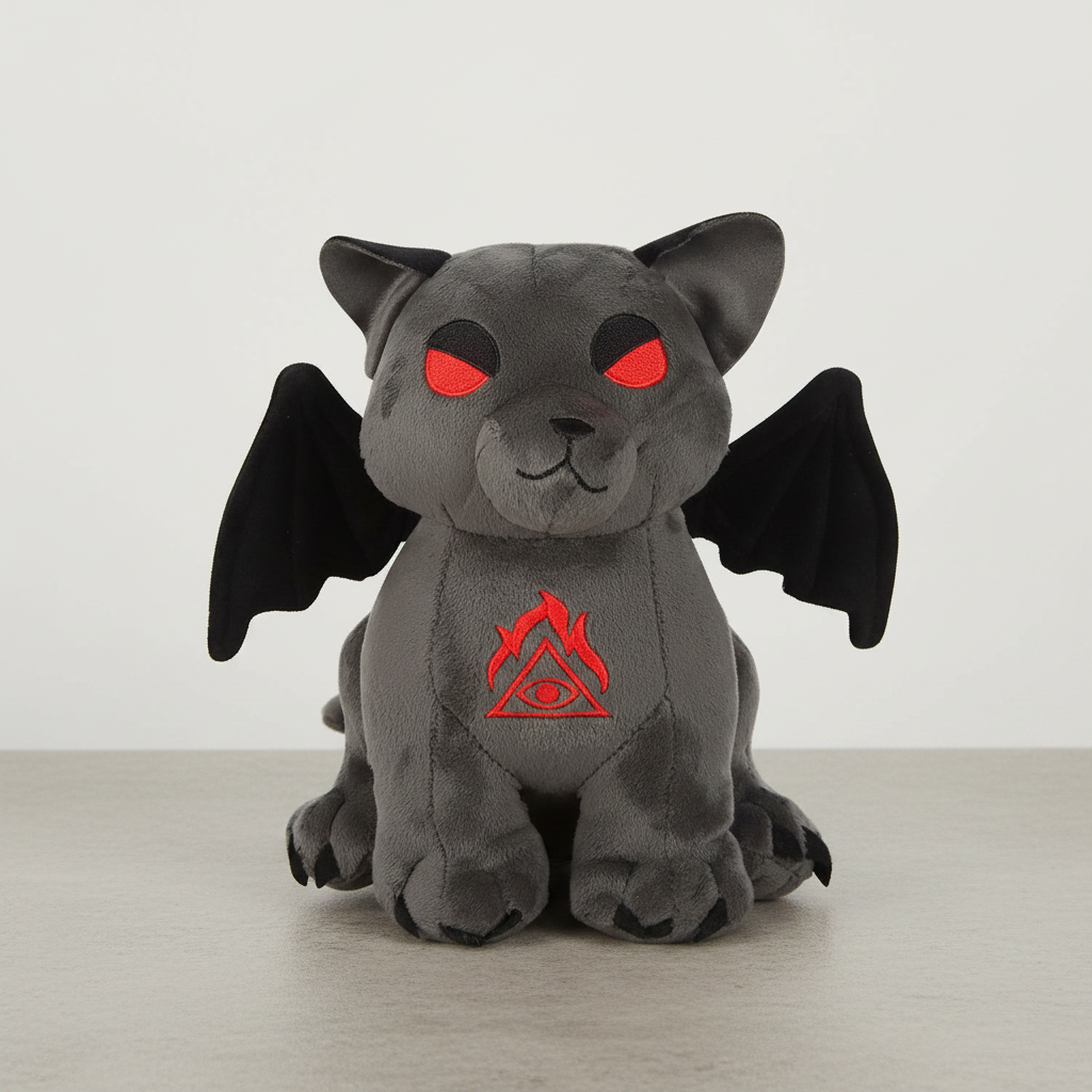 Vampire Cat Plush Toy