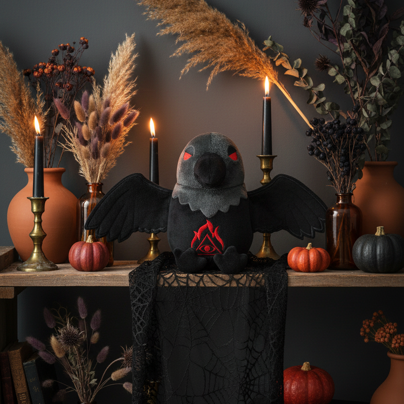 Raven Plush Toy