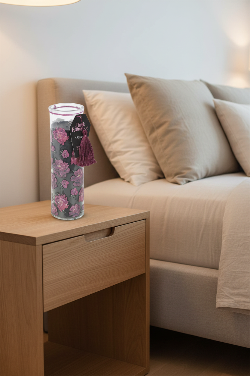 Dark Romance Opium Scented Tube Candle