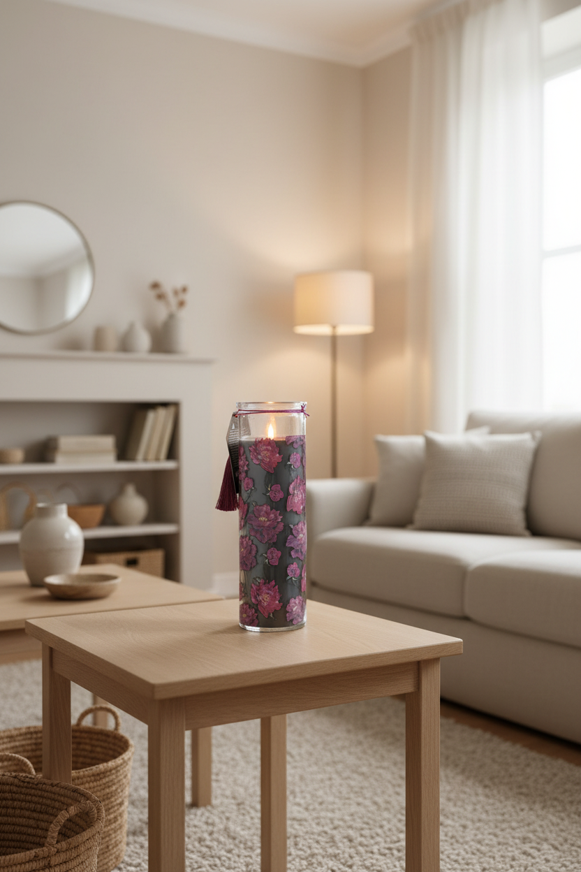 Dark Romance Opium Scented Tube Candle