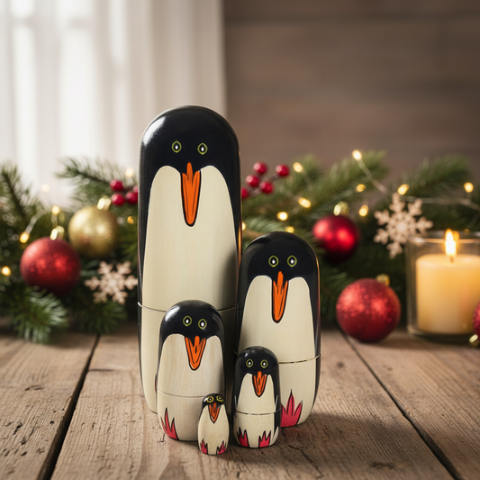 Penguin Russian Doll