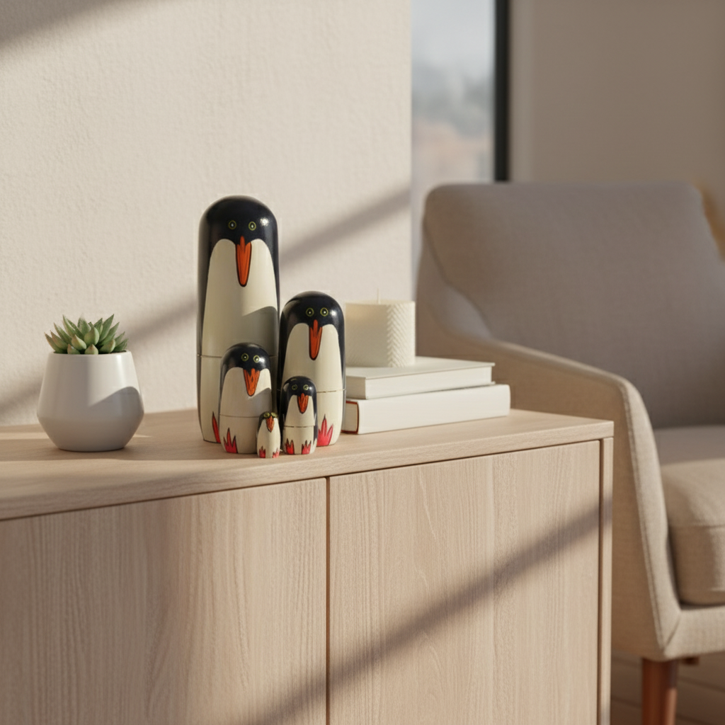 Penguin Russian Doll