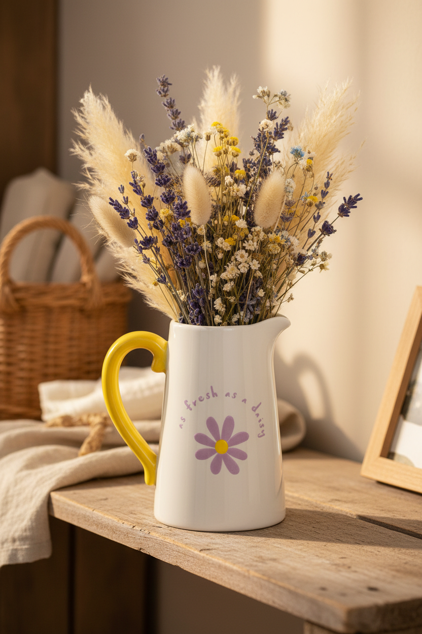Fresh as a Daisy Ceramic Flower Jug