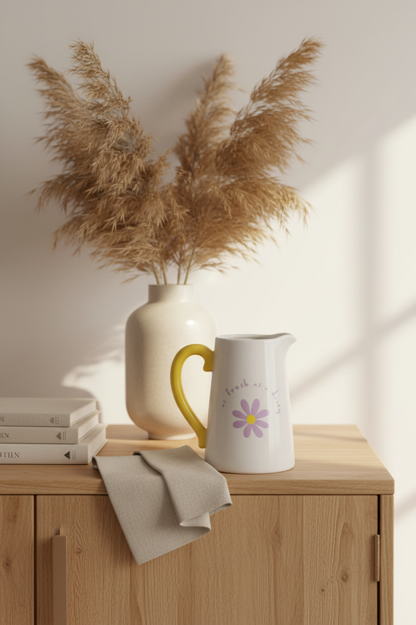 Fresh as a Daisy Ceramic Flower Jug