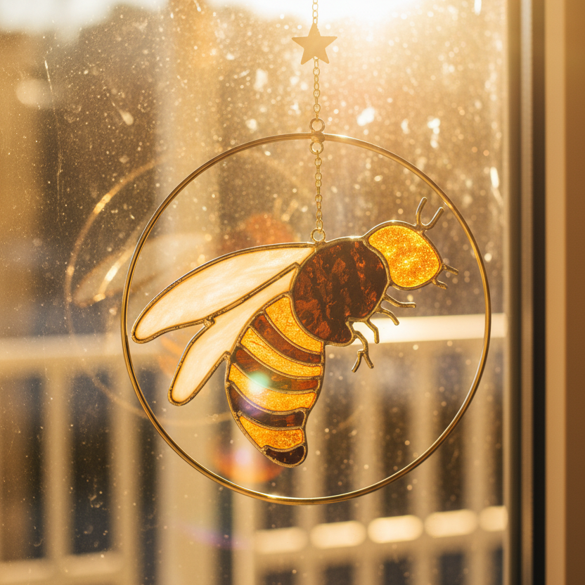 Bee Radiant Bee Suncatcher