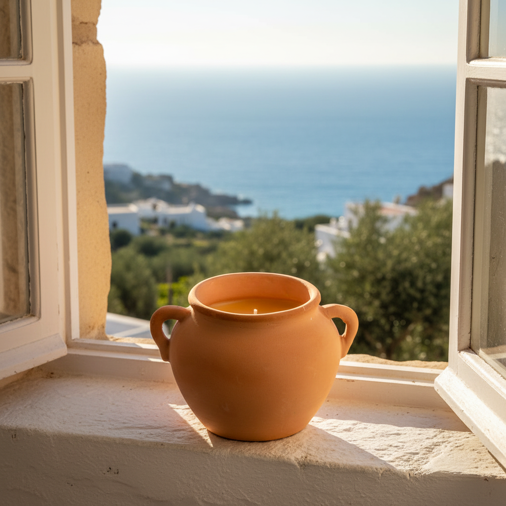Terracotta Urn Citronella Candle – Rustic Style Meets Practical Charm