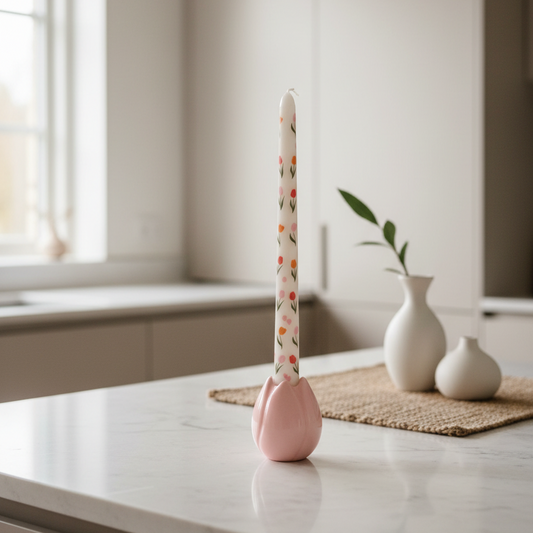 Tulip Shaped Candle Holder