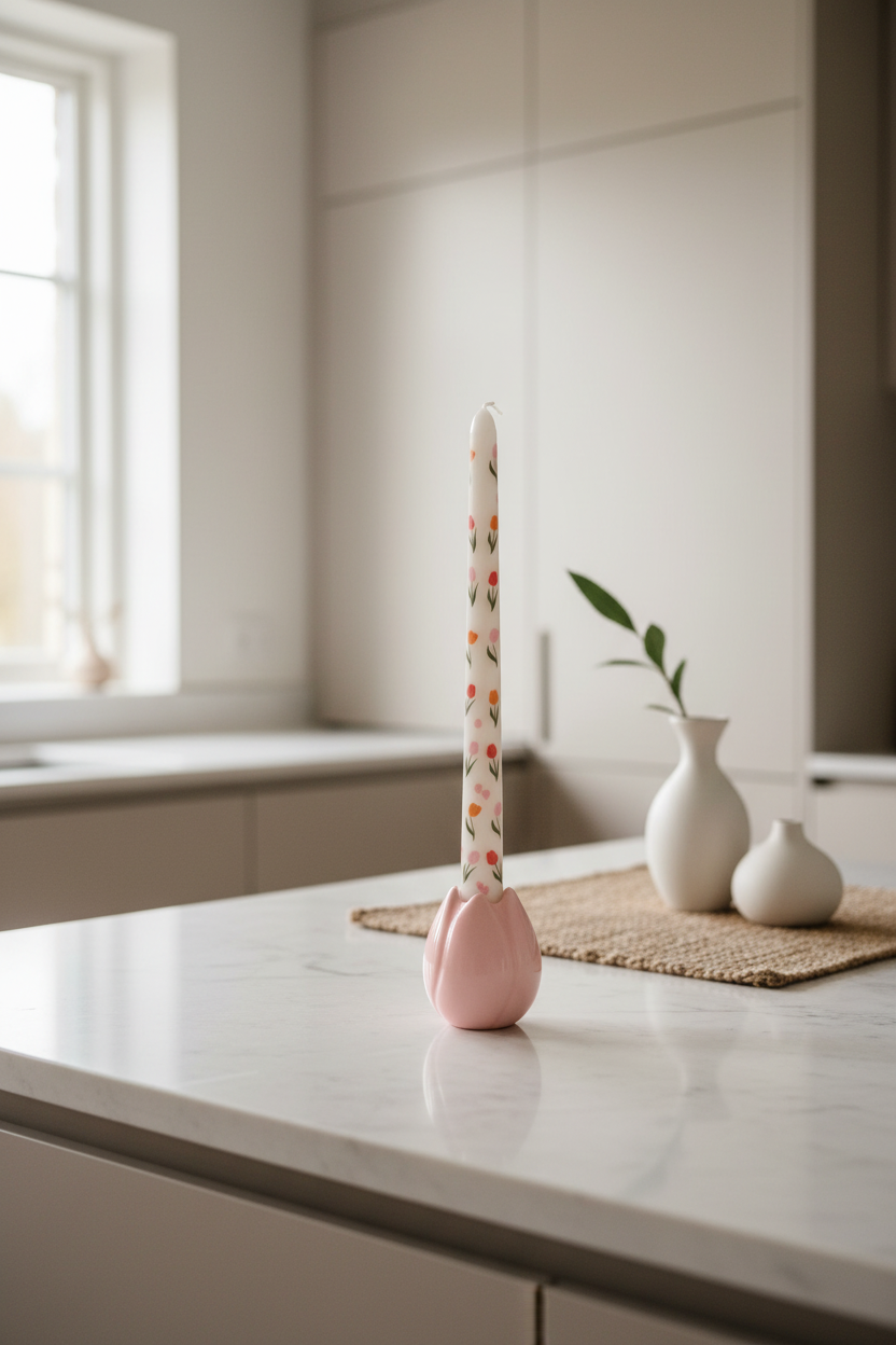 Tulip Shaped Candle Holder