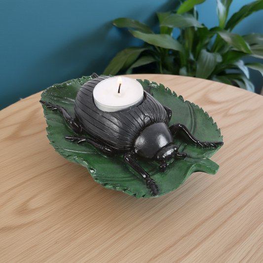 Beetle Tealight Candle Holder