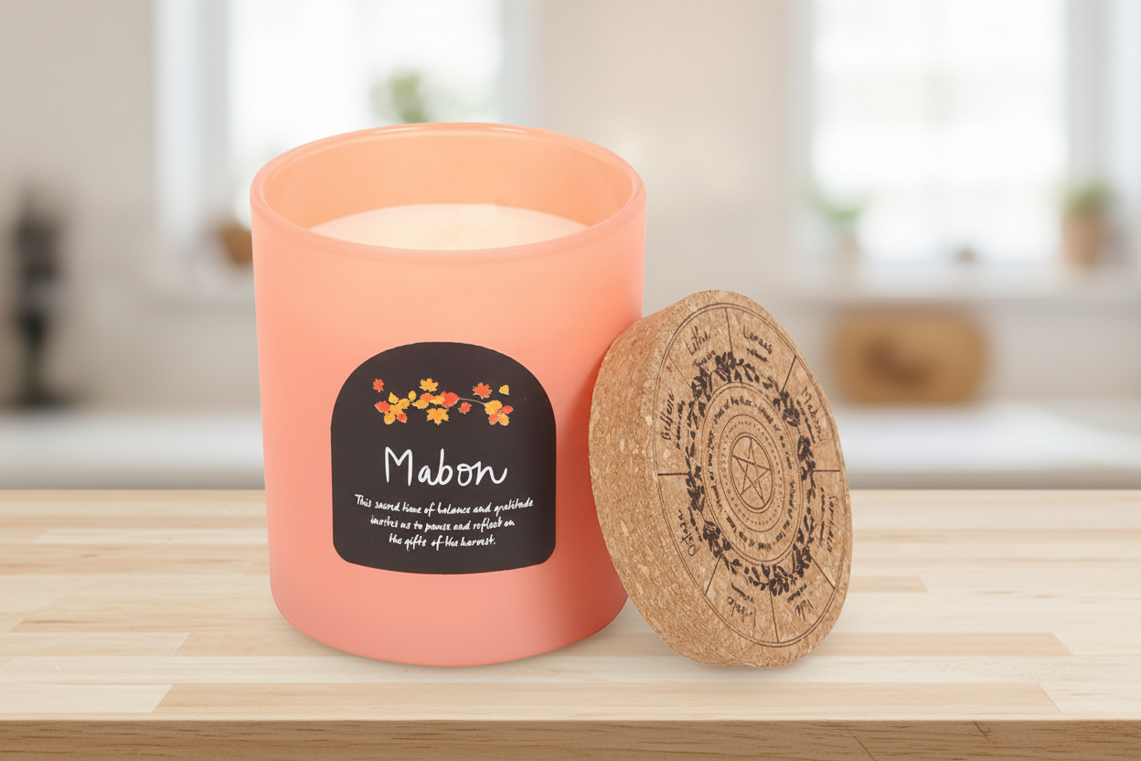 Mabon Apple Wheel of the Year Candle