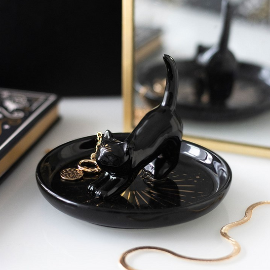 Black Cat Magick Trinket Dish