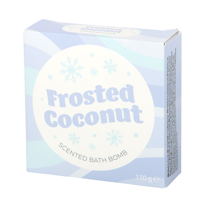 Frosted Coconut Snowflake Bath Bomb