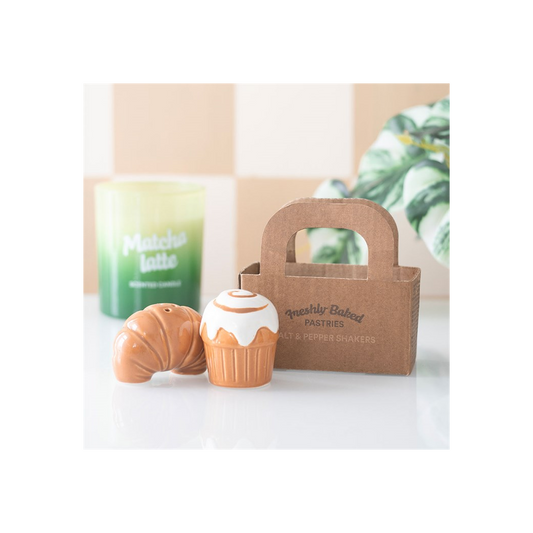 Pastry Shaped Salt and Pepper Shakers