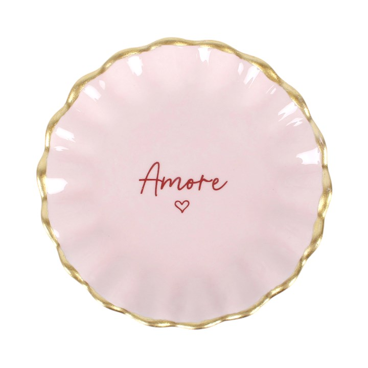 Amore Pedestal Trinket Dish