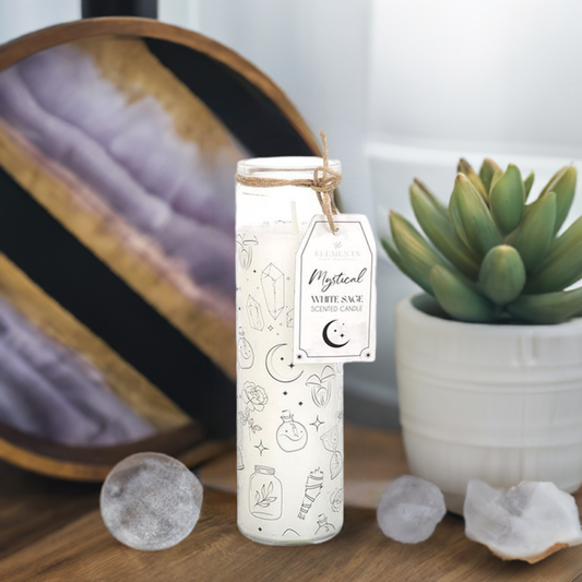 Mystical White Sage Tube Candle
