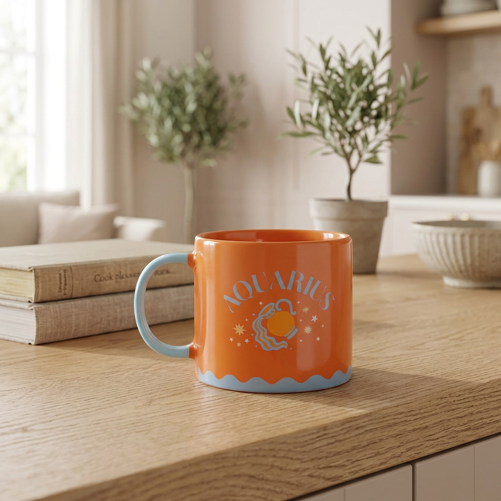 Zodiac Zest Aquarius Mug