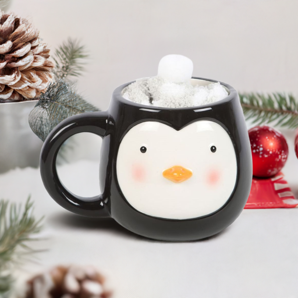 Penguin Mug and Socks Set