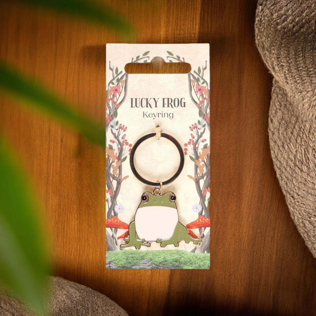 Lucky Frog Keyring