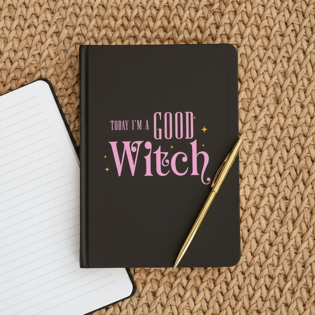 Good Witch Bad Witch A5 Reversible Notebook
