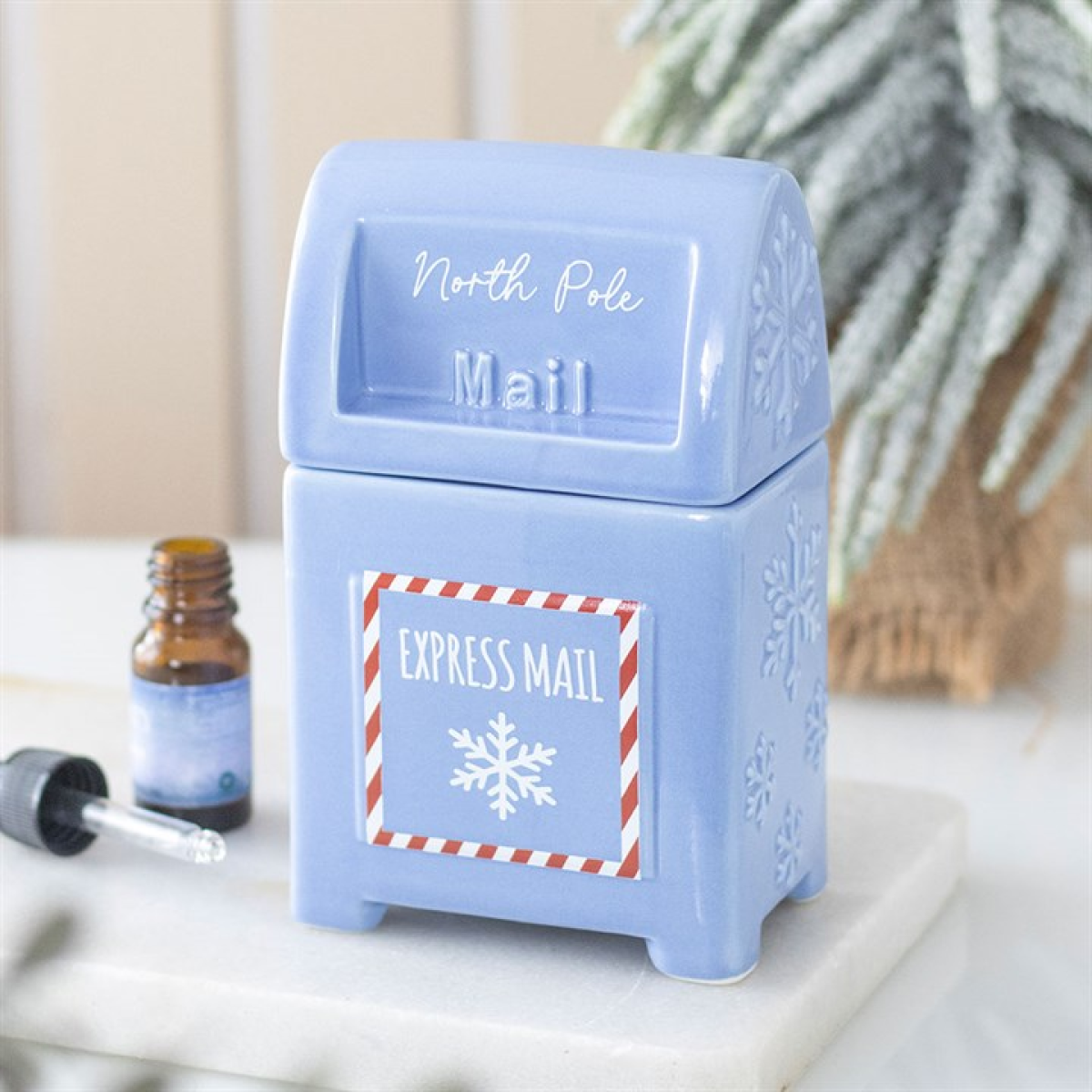North Pole Postbox Oil Burner