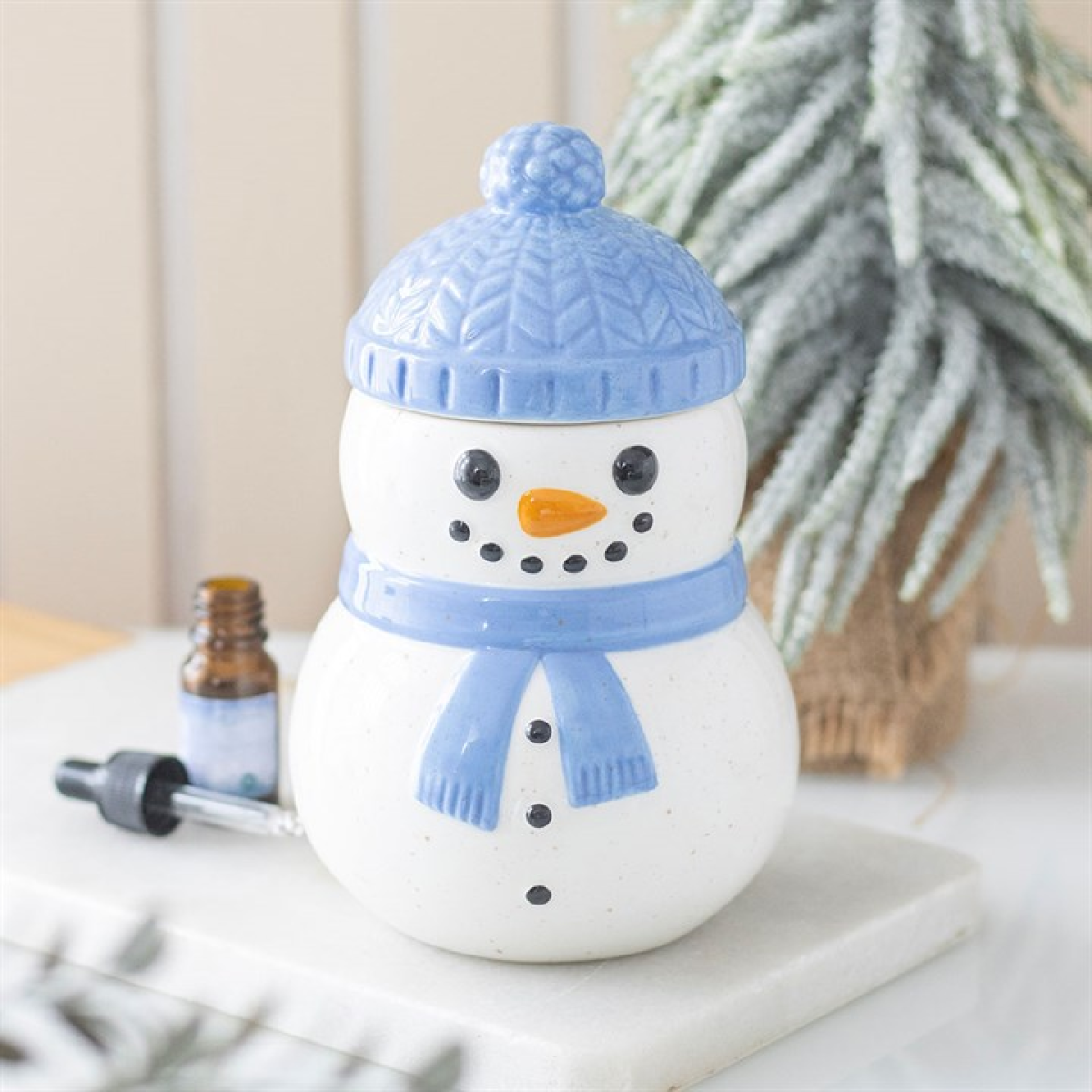 Winter Snowman Oil Burner