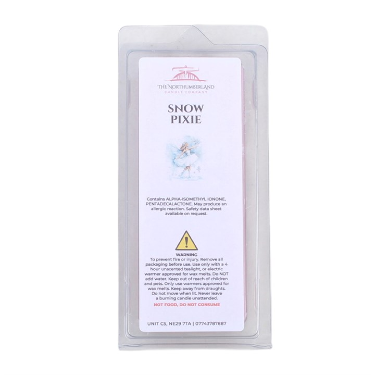 Snow Pixie 50g Wax Melt Snap Bar