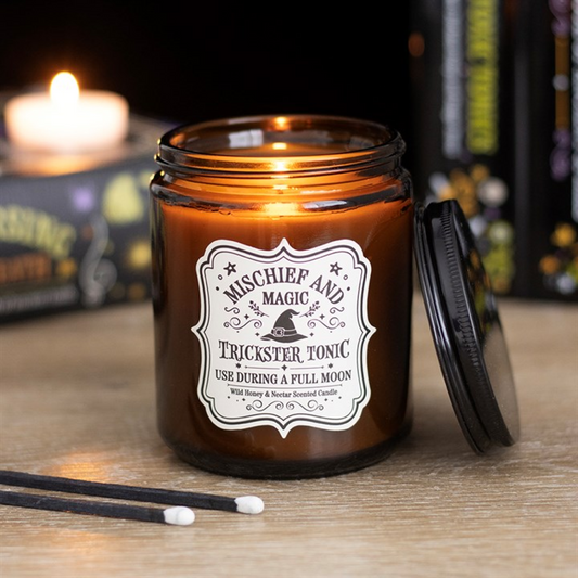 Mischief & Magic Wild Honey & Nectar Scented Candle | Halloween Apothecary Candle