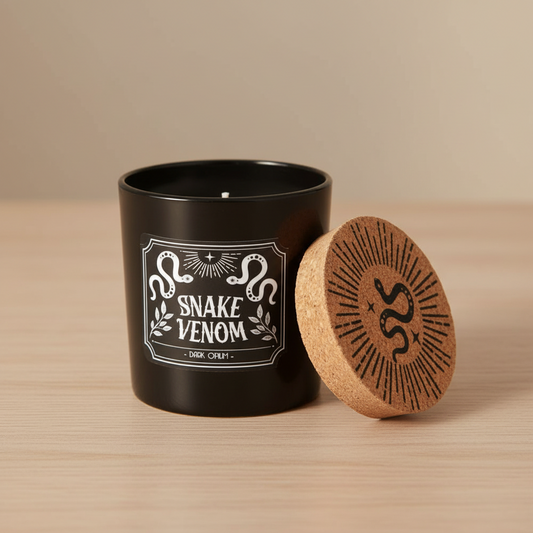 Snake Venom Dark Opium Candle