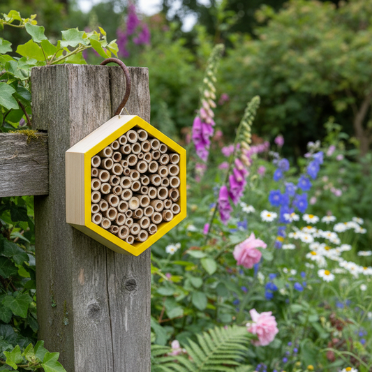 Wooden Bee House