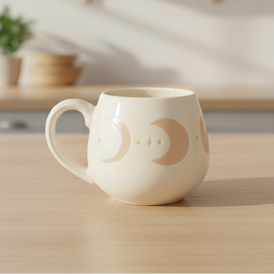 Moon Phase Rounded Mug