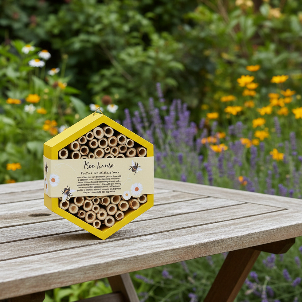 Wooden Bee House
