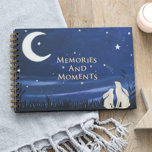 "Look at the Stars" Baby Memory Book – Keepsake Journal for Milestones & Memories