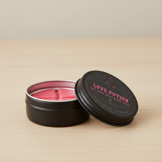 Love Potion Soy Wax Snap Disc