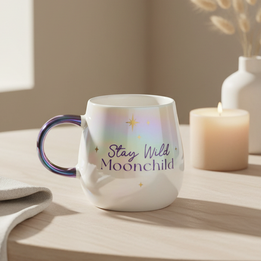 Stay Wild Moon Child Rounded Mug