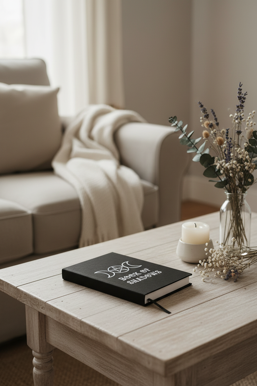 Book of Shadows Velvet A5 Notebook