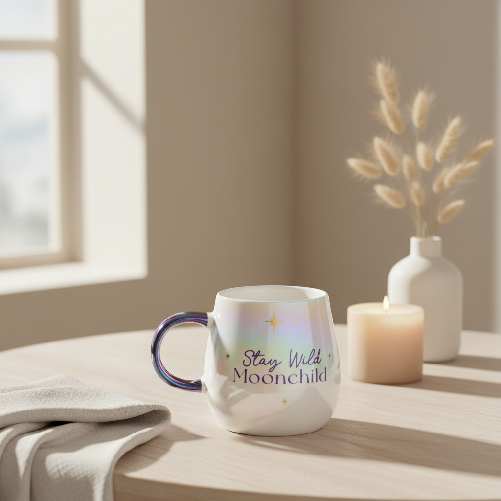 Stay Wild Moon Child Rounded Mug