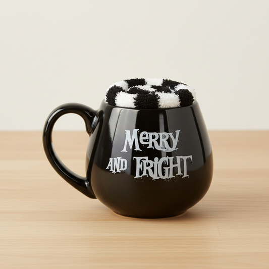 Merry and Fright Mug and Socks Set