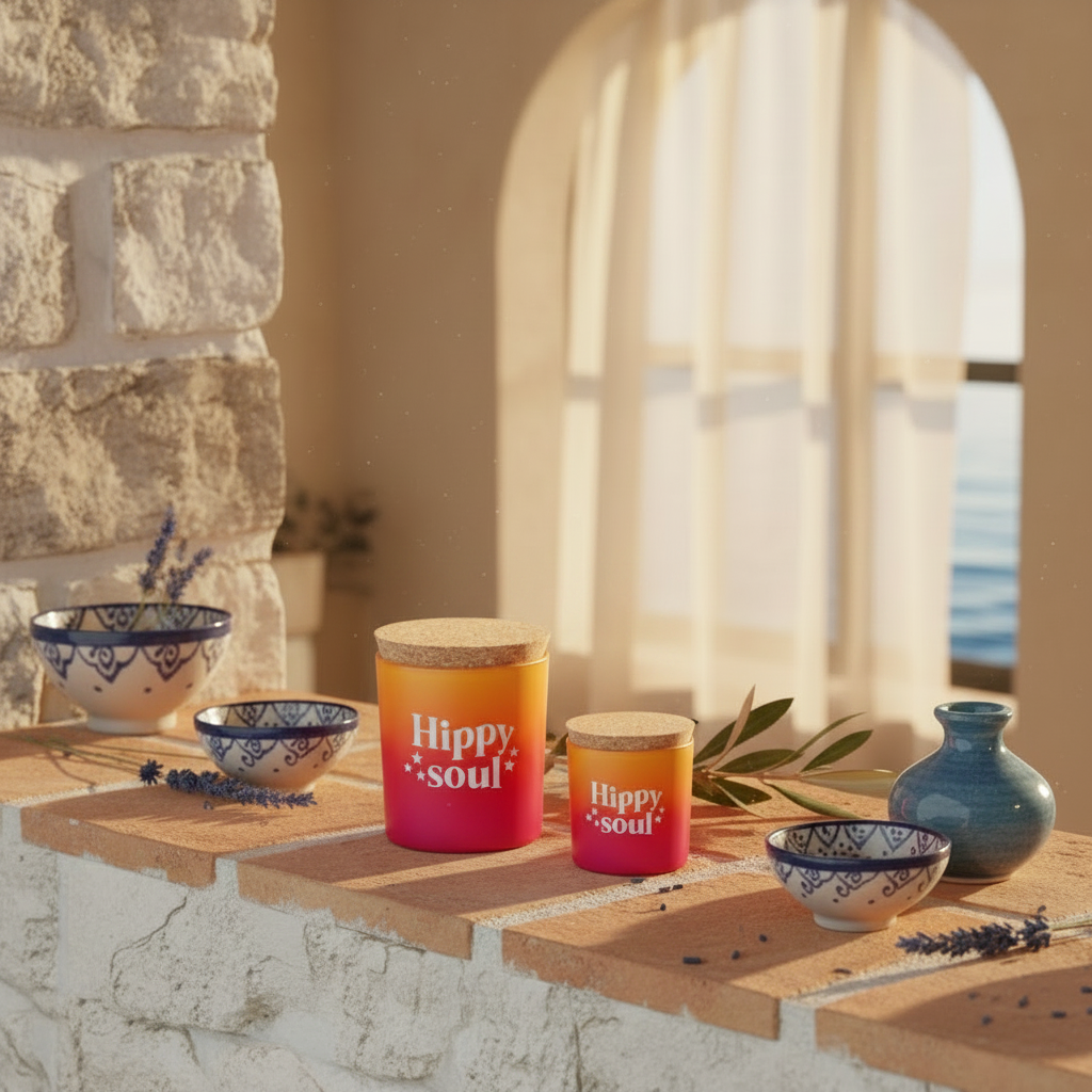 Hippy Soul Pomegranate & Fig Candle